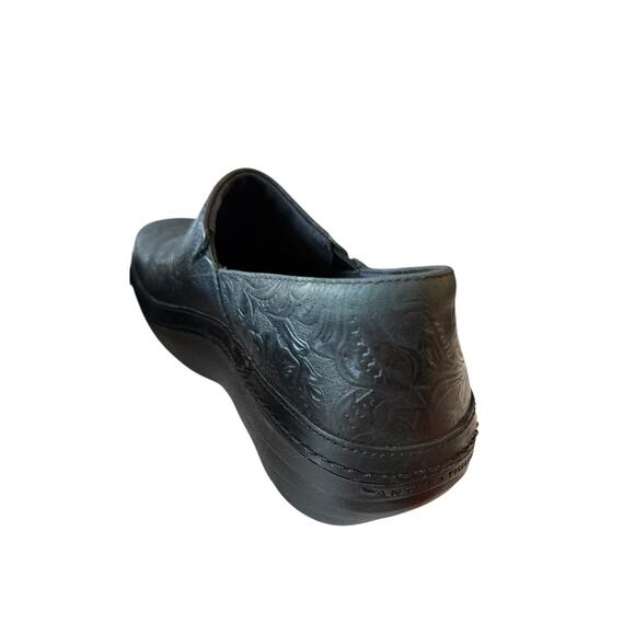 Timberland Pro Renova Clogs Black Embossed Leather Work Nursing 87558 Womens 9 M - Picture 10 of 10